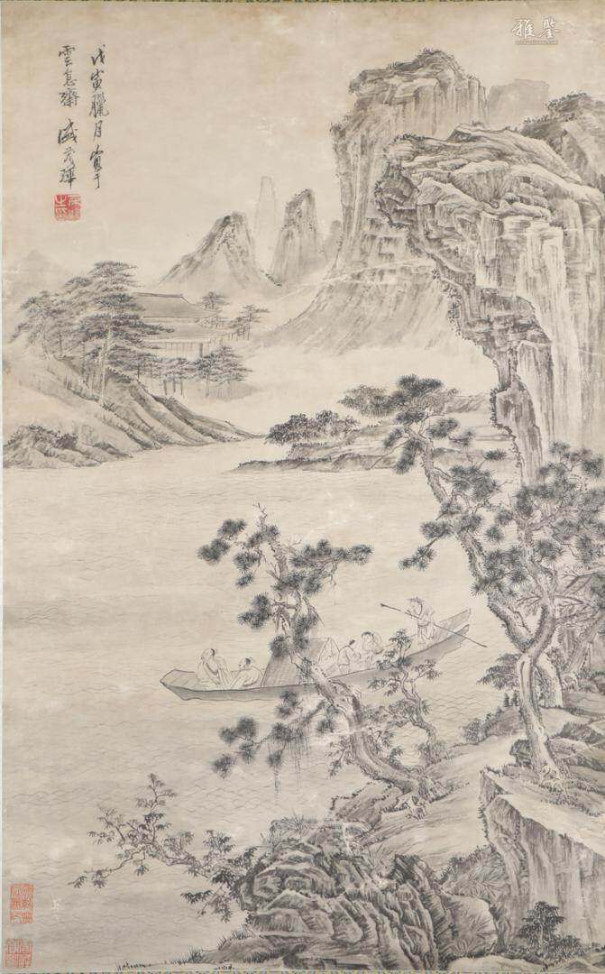 盛茂燁 赤壁遊圖